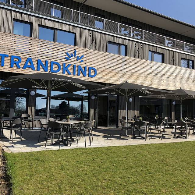 Terrasse des Hotels Strandkind