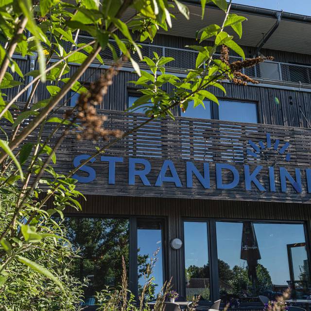 Balkon des Hotels Strandkind