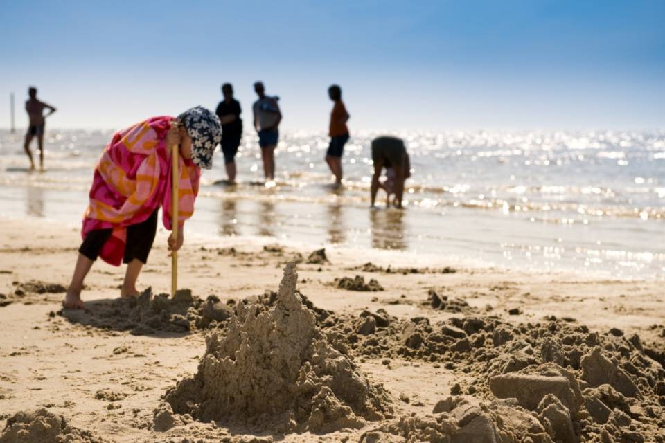 Strandzeit ist Urlaubszeit - Strandkind Ostsee